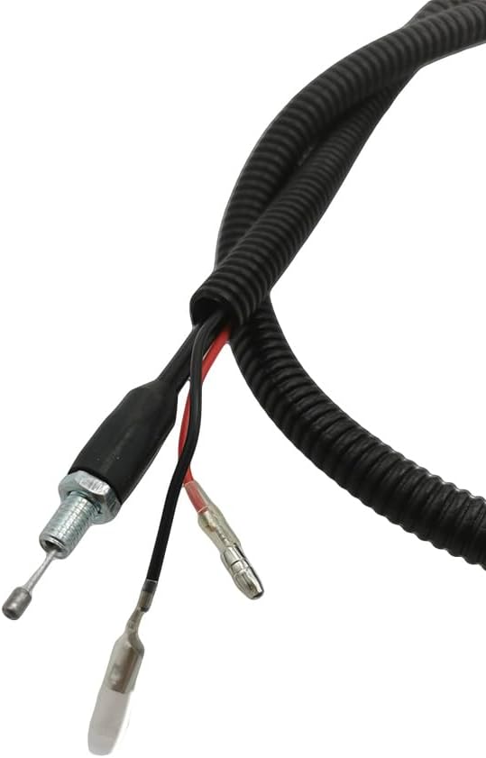 Manual Throttle Switch Assembly Lawn Mower Throttle Handle for Brush Cutter Repair Replacement Accessories 【Spare】(1 Set)