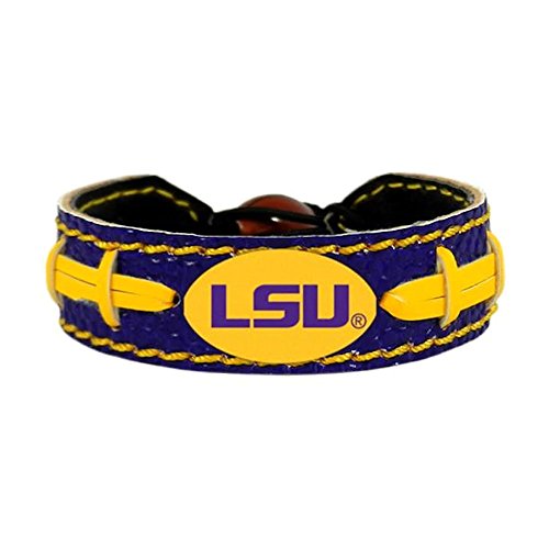 NCAA LSU Tigers BraceletTeam Color, Team Color, One Size