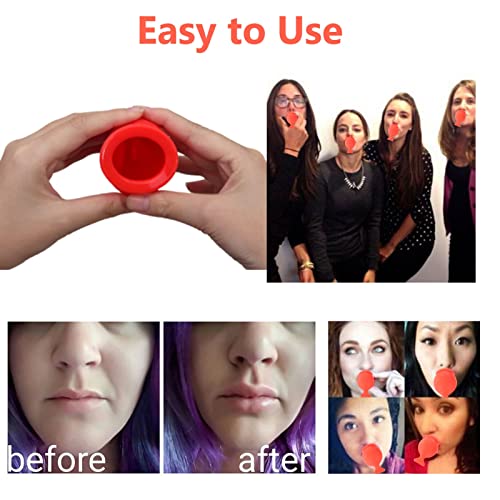 Lippenvergrößerer in Fischform – Temporäres, schmerzloses Lippenaufpolsterungstool für vollere, weichere Lippen