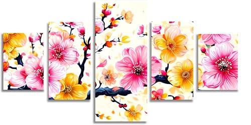 Broderie Diamant Kit Complet Mefooge 5D Diamond Painting Fleur Arbre Adulte Décoration Salon F699