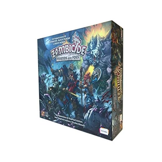 Asmodee Zombicide Green Horde - Friends And Foes, Gioco da Tavolo, Verde, Espansioni