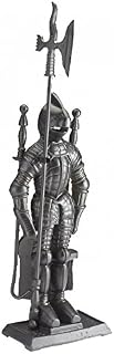 Inglenook 28.5" Black Soldier 5 Piece Companion Set Fireplace Shovel Accessories