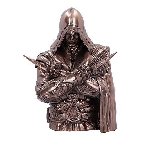 Nemesis Now Assassin's Creed Valhalla Buste Ezio Bronze 30 cm