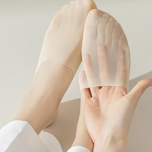 No Show Socks Womens Ultra Low Cut Liner Non Slip Invisible Hidden Boat for Flats 6 Pairs3