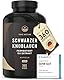 Schwarzer Knoblauch Extrakt - 22500mg pro Tag (15:1) Extrakt - 360 Kapseln 6 Monate Vorrat - Mit S-Allylcystein (SAC) - 14,89% Polyphenole - fermentiert, vegan - TRUE NATURE