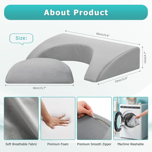 Wedge Pillow for Side Sleeping