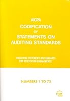 AICPA Codification of Statements on Auditing Standards Numbers 1 to 73 B0020NGN0Q Book Cover
