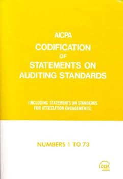 Paperback AICPA Codification of Statements on Auditing Standards Numbers 1 to 73 Book