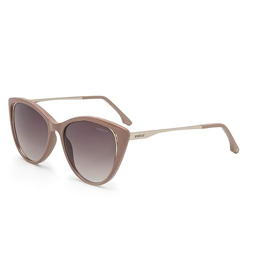 Óculos Solar Colcci Valentina C0123b5434 Nude Lente Marrom Degradê - Creme