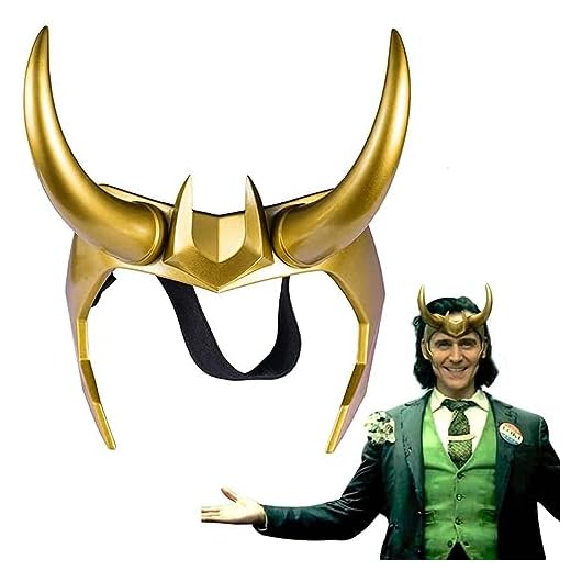 President Loki Costume Loki Helmet Horns