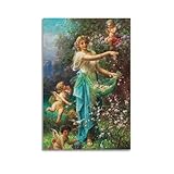 Hans Zatzka Große Kunstwerke Eine Allegorie des Frühlings 