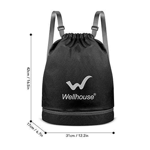 Ajcoflt Ultraleve À Prova D ;Água Saco Seco Saco de Ginásio de Esportes Ao Ar Livre Mochila com Comp