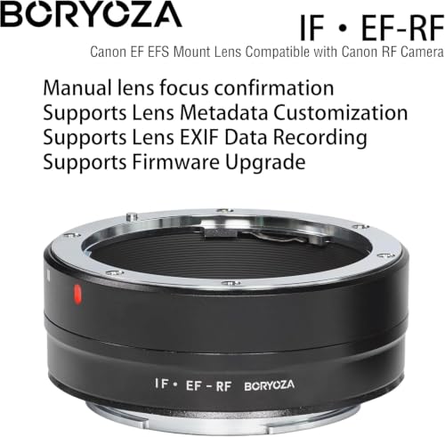 Adaptador EF a RF compatible con Canon RF y lentes EF-S Chipped 2