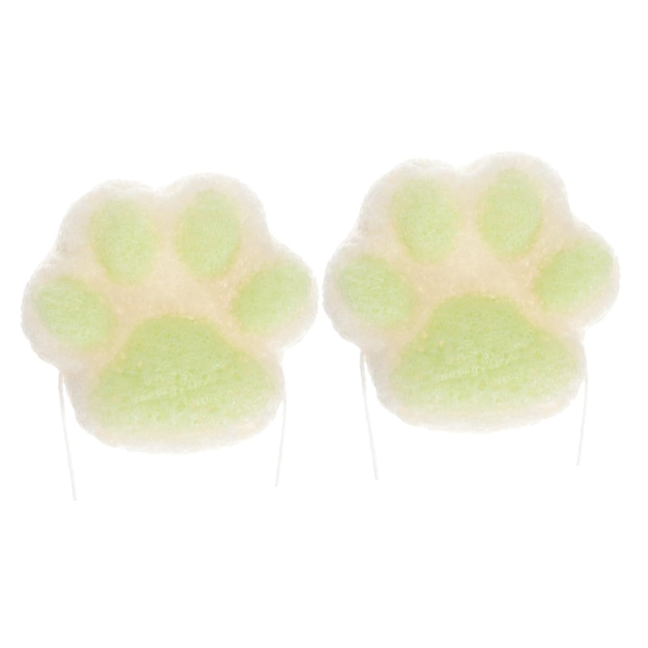 Didiseaon 2 Piezas limpiador facial bebe esponja de ducha para niños pequeños esponjas de baño esponja baño bebe esponja de baño esponja bebe Esponja adorable para el baño del bebé Cuerpo