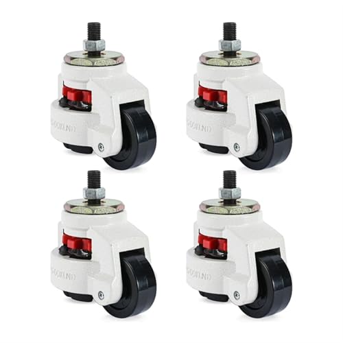 Roues en nylon GD-40S-3/8 pour mobilier d'atelier mobile et stable M8