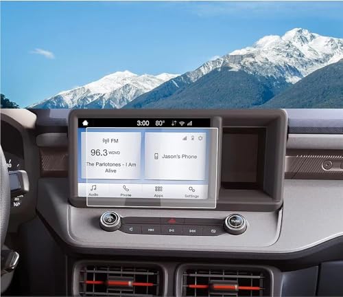 GPS auto Ford Maverick sans rayures grâce au film écran en verre trempé