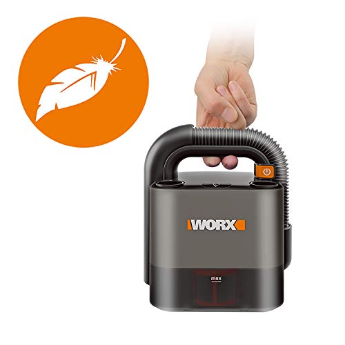 WORX 18V(20V MAX) Akku Autostaubsauger WX030, 2 Ah, Kleiner Würfel mit HEPA-Partikelfilter - Image 5