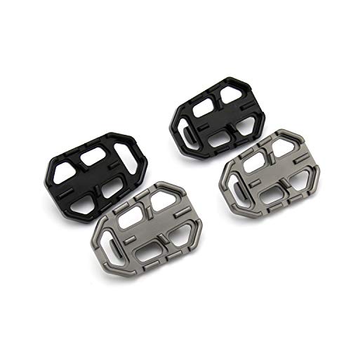 Yorten Pegadores de pé para motocicleta Tarugo largo pedais largos Pedais de descanso compatíveis co