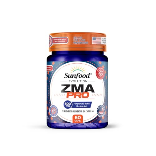 ZMA PRO 500MG 60 CAPSULAS SUNFOOD EVOLUTION