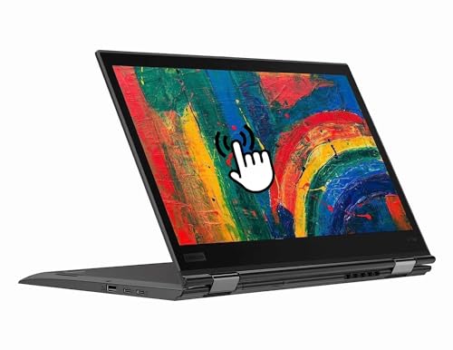 Lenovo ThinkPad X1 Yoga Gen 3, 2-in-1 Laptop, 14 Zoll FHD Touchscreen, Intel Core i5-8350U, 8GB RAM, 256GB SSD, US QWERTY Tastatur, Windows 11 Pro (Generalüberholt)
