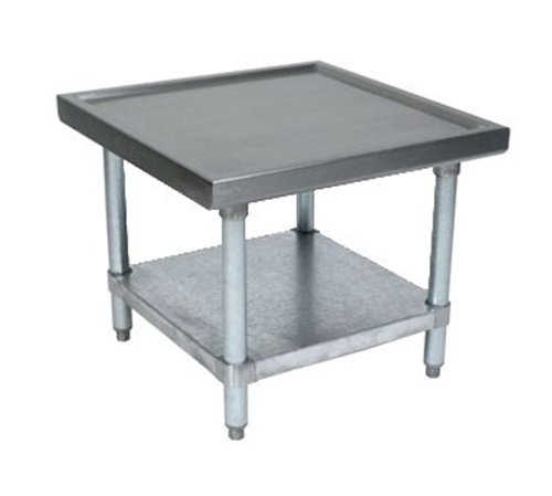 John Boos MS4-2424SSK Stainless Steel Heavy Duty Machine Stand, 24" Length x 24" Width