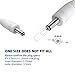 Charger Cord Replacement for Bitvae D2/R1/R2/S2 Electric Toothbrush, Compatible with Fairywill, Vekkia, Mornwell & More, White