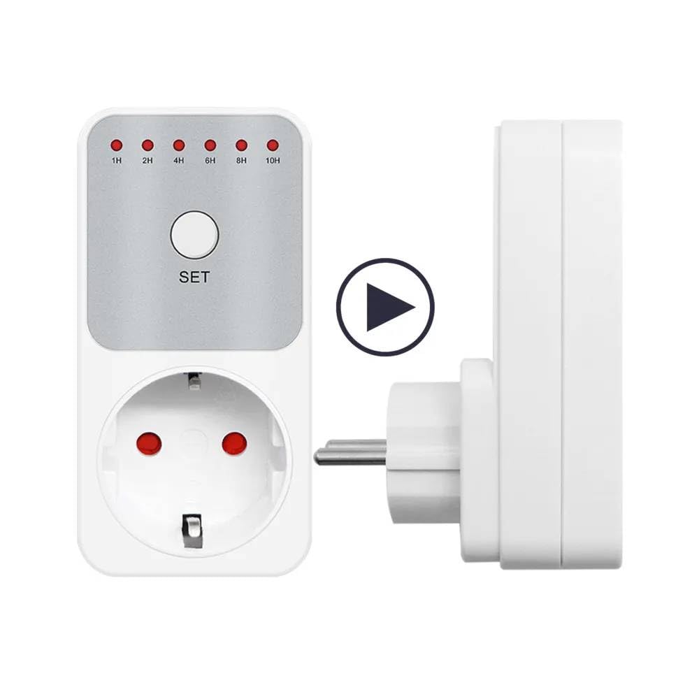 ‚Smart Kitchen Countdown Timer Outlet: 1-10 Hour Programmable Plug LED Display 16A Power for Appliances-picture-15
