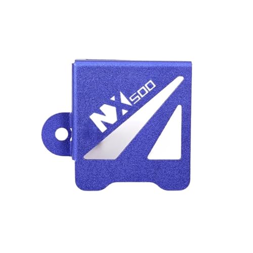 Protection réservoir frein arrière CNC pour NX500 2024 en aluminium anodisé premium