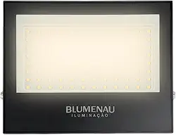 Refletor LED 100W Branco Neutro 4000K IP66 – Iluminação Potente, Econômica e à Prova d’Água