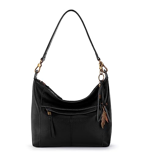 Image of The Sak Alameda Hobo Bag - Premium Large Leather Women's Handbag for Everyday & Travel - Durable Purse With Zipper Pocket