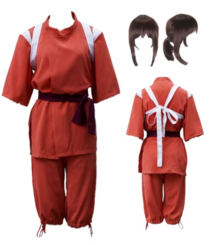 MANMICOS Disfraz de anime Chihiro Ogino para mujer, talla