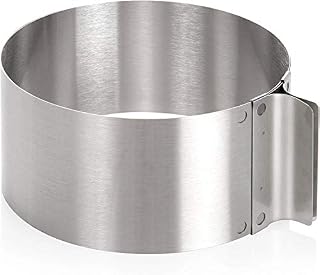 Wenco Pierścień Na Tort, Stal Szlachetna, Srebrny, Średnica 16-30 cm