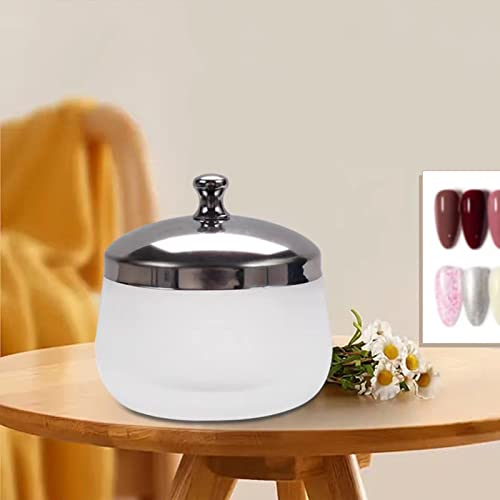 Vaso dappen de cristal mate para arte de uñas miniatura 5