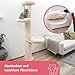 Kerbl Pet Kratzbaum Dolomit Tower, Ø38cm Höhe 187cm, beige
