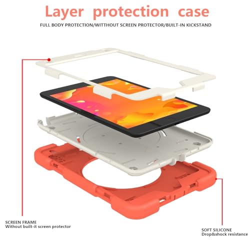 Funda para niños compatible con iPad Mini 4 y 5 con soporte resistente 7