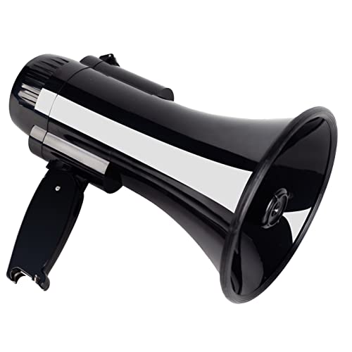 Hornpro Portable Megaphone Speaker Siren Pa Bullhorn - Compact And Battery Operated With 30 Watt Power, 3 Modes And Foldable Handle For Trainers, Soccer, Baseball, Coaches cover