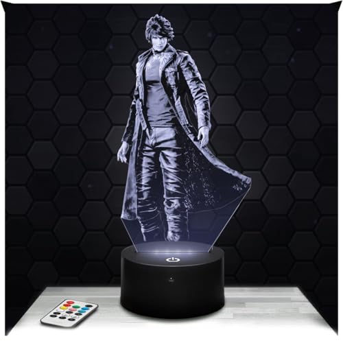 Lampephoto.fr - Lámpara 3D Lost S. Aside Juego Acción-aventura Videojuegos Regalo Geek Hombre, Gamer, Luz Nocturna Táctil Led, Efecto Holograma 3D, Idea Regalo Navidad Cumpleaños Hombre Mujer