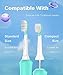 Kids Replacement Heads for Philips Sonicare: 7+ Child Soft Electric Toothbrush Standard Children Brush Head for Boy Girl, Pink & Blue 4 Pack