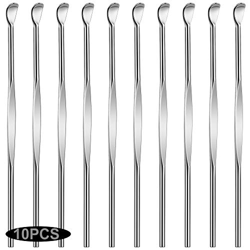 Shishuyu Metal Ear Picks in a compact stainless steel set