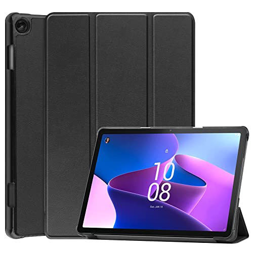 XITODA Funda para Lenovo Tab M10 3rd Gen 10.1'' 2022, PU Cuero Flip Cover con Función Stand Funda para Lenovo Tab M10 3ª generación TB328 10.1 pulgadas 2022 Tablet,*Negro