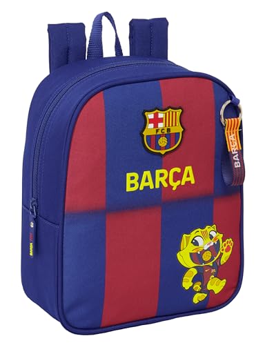 safta F.C. Barcelone 1er équipement 25/26 Sac à dos pour enfants, sac à dos d'école, adaptable au chariot, idéal pour la maternelle, confortable et...