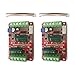 2 PCS 400W Brushless with Hall 6-60V DC Motor Drive with Hall Three-Phase DC Brushless Motor Controller Motor Driver Board