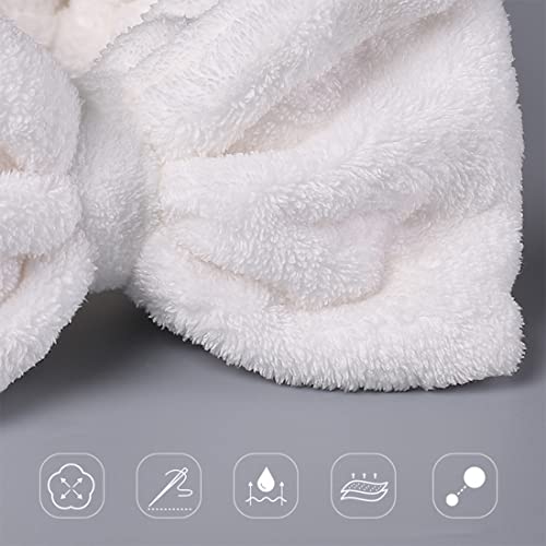 Androxeda 2 Pezzi Fasce per il Trucco per Viso Spa...