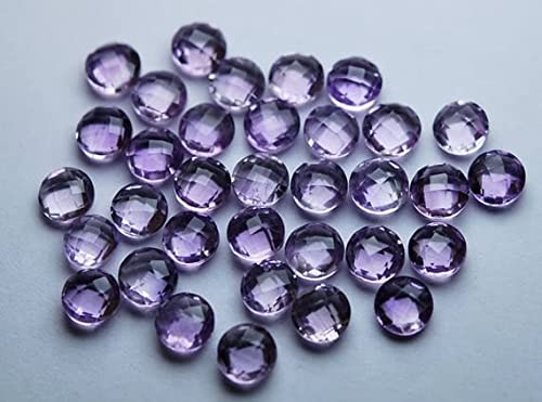 Pink Amethyst de qualité supérieure améthyste rose facettée 6mm pour haute joaillerie