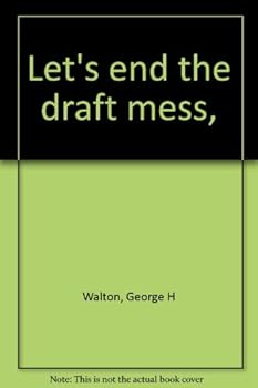 Paperback Let's end the draft mess, Book