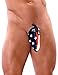 NEPTIO American Flag Men's Tanning Pouch One-Size