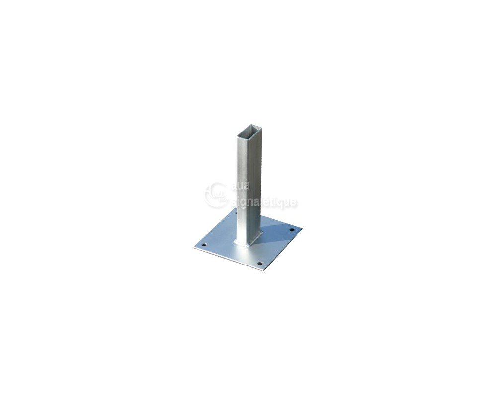 AUA SIGNALETIQUE - Fourreau platine 80X40 mm