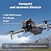 DJI Mini 5 Pro Fly More Combo mit DJI RC 2 und 1 Jahr Care (Automatisch Aktiviert), C0-Zertifiziert, 4K-Drohne für Anfänger, Drohne mit Kamera, 1-Zoll CMOS, Hinderniserkennung, 225°-Gimbal-Rotation