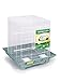 Prevue Hendryx SP850G/W Clean Life Cockatiel Cage, Green and White