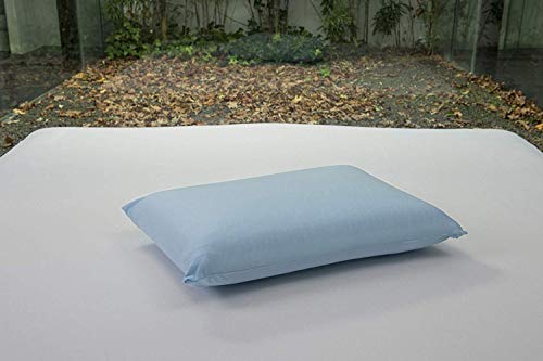 Bsensible - Funda de Almohada Protectora de Tencel, Impermeable y Transpirable Celeste 75 x 40